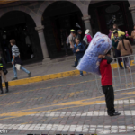 Blue packing peanuts... almost as good as real peanuts... however we suggest you don't eat them